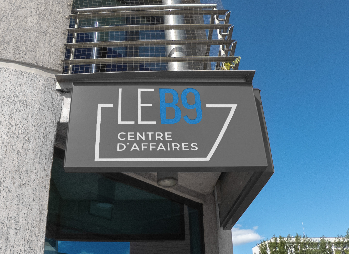Centre d'affaires LEB9 - Création de logo