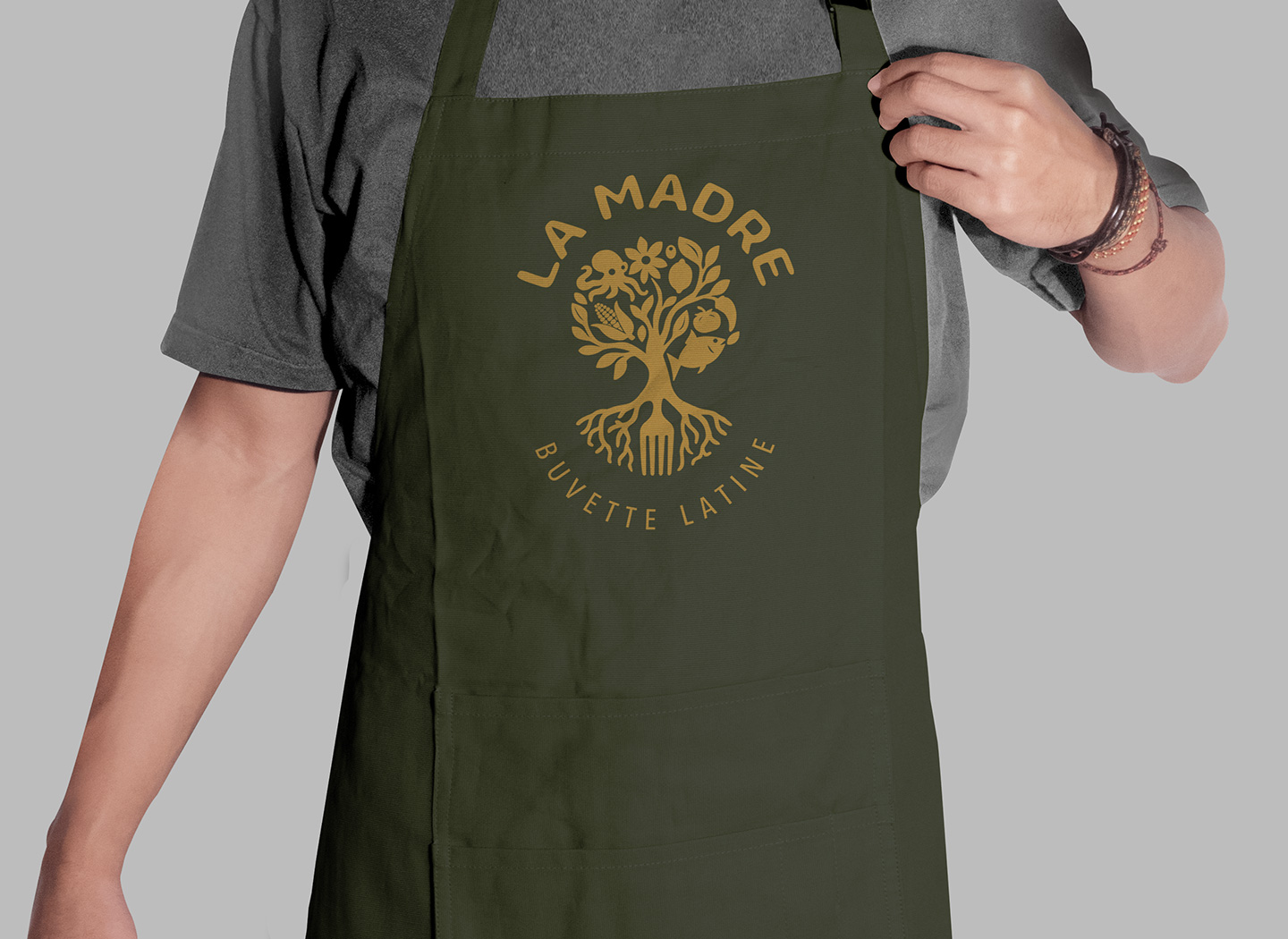 Branding et identité visuelle de la buvette La Madre
